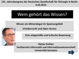 PP - Prof. Dr. Rainer Kuhlen