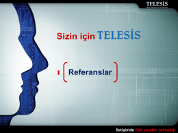 Telesis Referans - atilimtelekom.com.tr