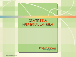 Statistika Inference (bag.2)