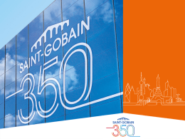 Saint-Gobain Overview Presentation