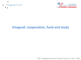 cooperation, fund and study