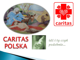Prezentacja Caritas - Wydział Katechetyczny Diecezji Warszawsko