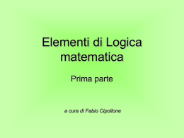 Elementi di Logica matematica