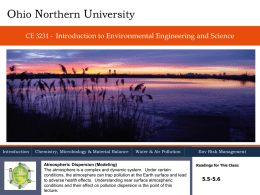 Lecture 27 - Ohio Northern University