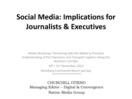 Media Convergence & adherence to journalistic ethics