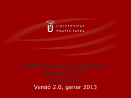 Facultat de Dret - Universitat Pompeu Fabra