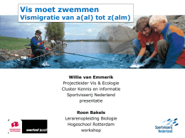 L13 Vis moet zwemmen  - Nederlands instituut voor Biologie