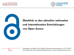 pptx - Open Access Netzwerk Austria