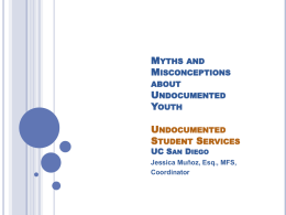 Myths and Misconceptions about Undocumented