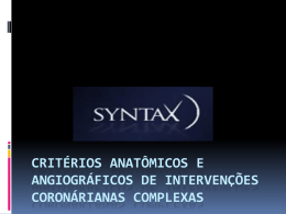 Syntax Score