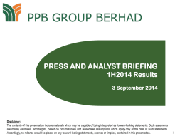 PPB GROUP BERHAD