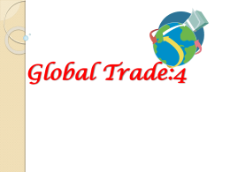Global Trade Lesson 4