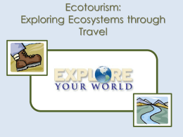 Exploring Ecosystems through Travel 5th grade ELA Unit 2