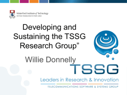 TSSG - Letterkenny Institute of Technology
