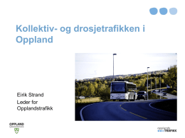 Kollektivtrafikken i Oppland, Eirik Strand, aug. 12