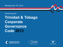 TT Corporate Governance Code