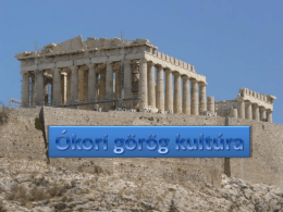 A görög kultúra