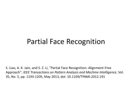 Sparse representation for face