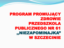 Program Zdrowotny PP 61 w Szczecinie