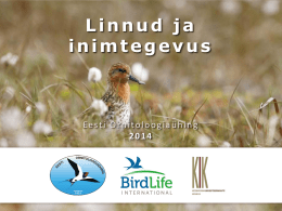 LINDUDE RÄNNE - Eesti ornitoloogiaühing