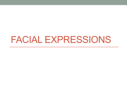 Facial Expressions - Mrs. Davis ASL I Website