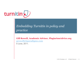 Gill Rowell - Oxford Brookes University