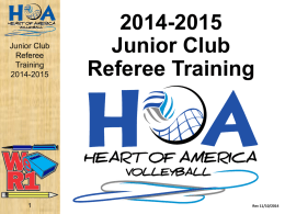 PPT &ndash; Club Referees Training (PowerPoint)