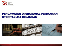 Peran OJK - Ikatan Bankir Indonesia