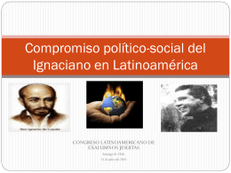 Compromiso político-social del Ignaciano