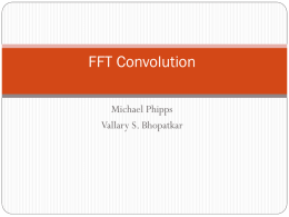Convolution using FFT Ch 13.?