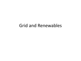 MECE E4210 - Grids and Renewables