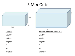 1. A rectangle has a perimeter of 12 cm. If all of