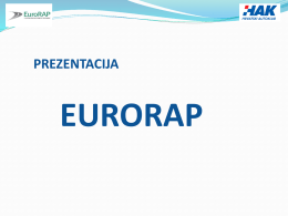 Prezentacija:EuroRAP uvod