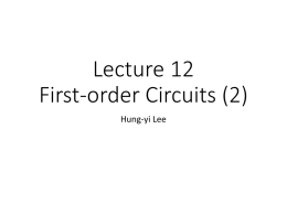 Lecture 12