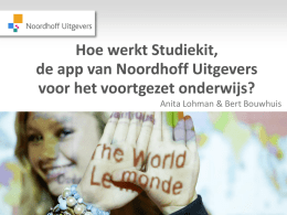 109 208 en 308 Hoe werkt Studiekit de app van Noordhoff Uitgevers