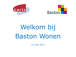 Wat kunt u zelf doen? - Laris Wonen en diensten