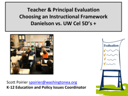 Framework differences Dan and 5D`s - PugetSoundESD