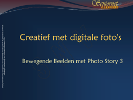 pptx 3.45 Mbyte - Seniornet Vlaanderen