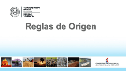 Reglas de Origen - Portal da Indústria