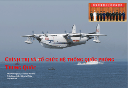 Chính trị và tổ chức quốc phòng của Trung Quốc