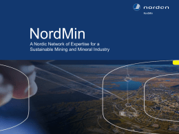 NordMin 2013