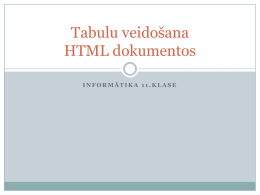 HTML tabula