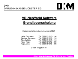 Die 1. Bank-Adresse f&uuml;r Kirche und Caritas