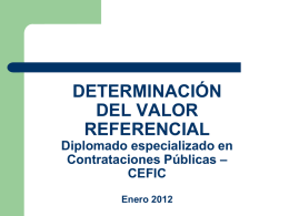 Valor Referencial