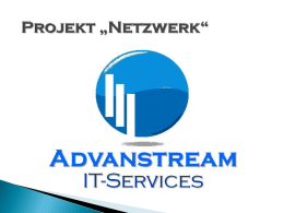 präsentation_projekt_netzwerk - Benutzer-Homepage