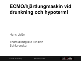 Hans Liden ECMO HLR2014