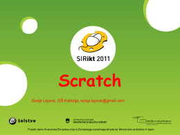 Kaj je Scratch 1