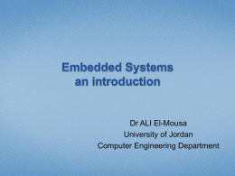 Introduction - Dr Ali El
