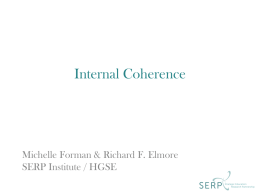 Internal Coherence Overview - Word Generation