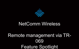 Example of TR-069 in action